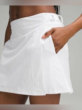 Lululemon Wrap-Front Mid Rise Golf Skirt